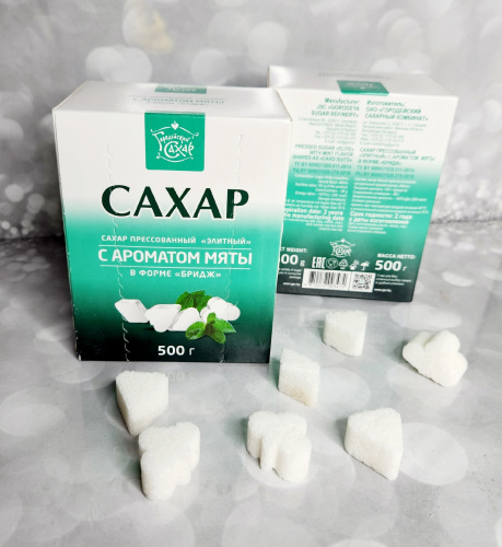 сахар с ароматом мяты