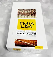 Шоколадные карандаши Barry Callebaut Mona Lisa X-Large (0,9 кг.) Мраморные