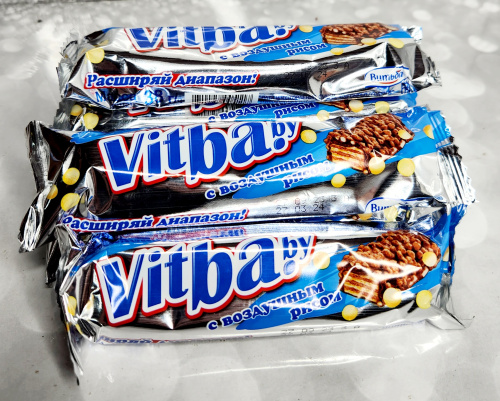 Батончик ВИТЬБА с воздушным рисом