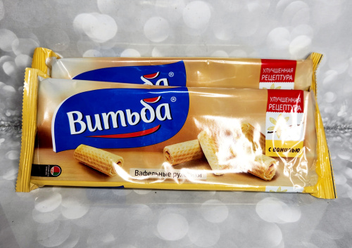Вафельные рулетики с ванилью Витьба